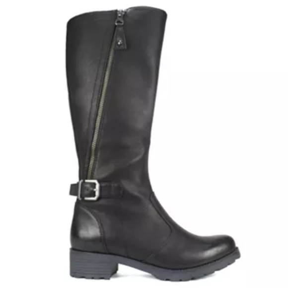 White Mountain Shoes - 👢🎈 Giorgio Leather boots with zipper